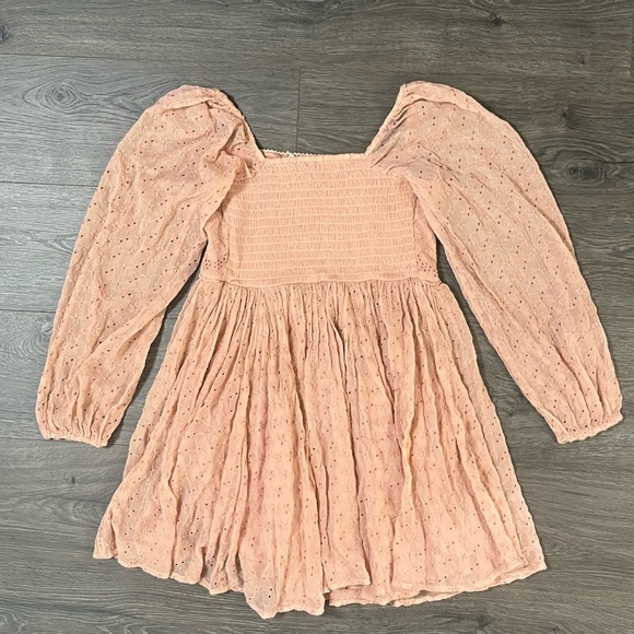 *NWOT* Free People Malina Mini Dress - Sun Blush - Picture 4 of 5
